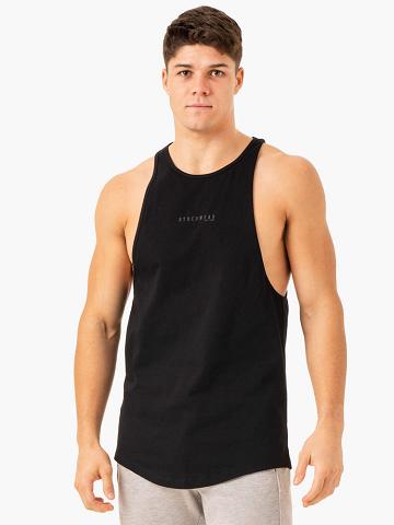 Podkoszulki Męskie Ryderwear Men Tanks Pursuit Baller Tank Czarne | PL2989TV