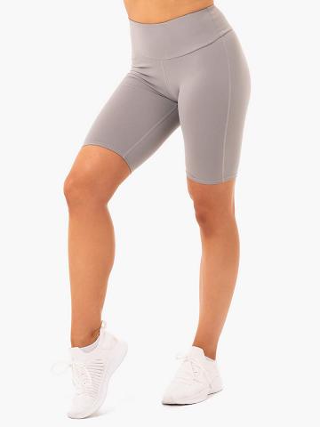 Szorty Damskie Ryderwear Women Shorts Staples Bike Szare | PL2035PQ